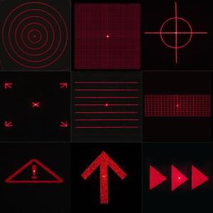 5개갑 DOE 회절 광학 요소 렌즈 DG 격자 레이저 광 패턴 프로젝션 무대 별 조명 효과