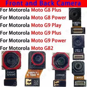 Motorola Moto G8 G9 Power Play Plus G82 메인 직면 카메라 모듈 플렉스 케이블 교체 예비 부품 용 전면