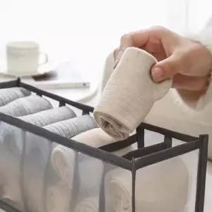 [SBD] 7구 수납함 수납용 의류 속옷 정리함 분리형 칸칸이 정리대