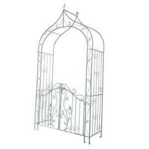 아치형 대문 철제 장미터널 게이트 넝쿨지지대 정원아치