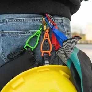 카라비너 공구 클립 비너 캐러비너 장갑 안전모 걸이 수건 비나 등산 미니