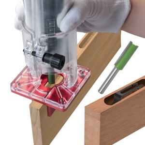 보이지 않는 패스너 슬롯 브래킷, 목공 라우터 베이스, 모티징 지그, 트리머 캐비닛 옷장용 그루빙, 2 in 1