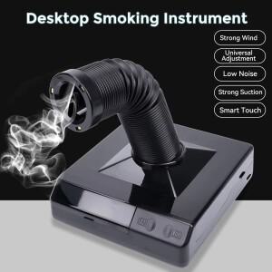 60W 레이저 연기 흡수기 필터 금속 용접 추출기 조각기 용 정화 목재 연소 3D 프린터