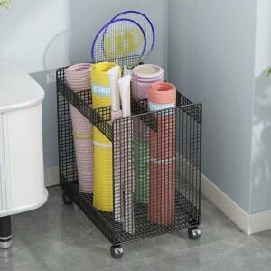 헬스장 매트 폼롤러 크로스핏 선반 보관 카트