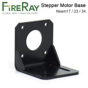 FireRay Nema17 Nema23 모터 베이스 42 57 86 스테퍼 알루미늄 고정 시트 패스너 장착 브래킷 지원