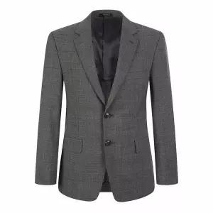 [하프클럽/트레몰로]트레몰로 브라운 글렌체크 셋업자켓_TGNGAXS2111