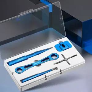 낚시 릴 베어링 핀 리무버 유지 보수 수리 도구 키트 DIY 세트