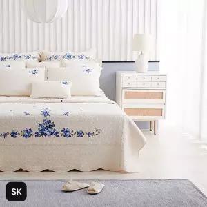 [NS홈쇼핑]SK 효재 워싱 광목 침구 세트(이불+패드)[35800729]