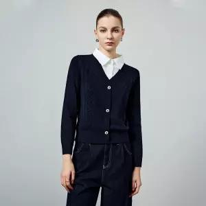 여성니트 봄 페이크 터틀넥 니트 스웨터 시크 아우터 상의 심쿵해외구매