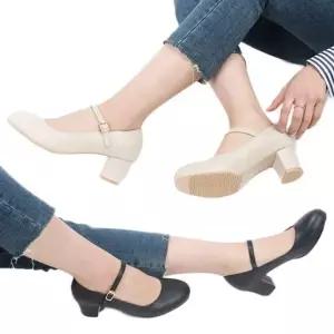발목 스트랩 슈즈 메리제인 구두 여성힐 예쁜 신발