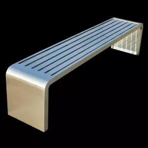 야외 벤치 의자 대기용 정류장 공원 옥외용 스테인레스