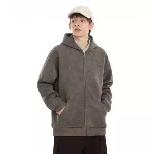 호크아이 남친 캐주얼 빅포켓 자수 나염 간절기 루즈핏 탑 가디건 데일리룩 맨투맨 후드티 풀 집업 KUK1