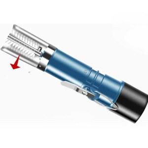 전동 비늘치기 물고기 낚시 집으로 벗기는 1개 금속 수산시장 케이블 먹여살리고 연결