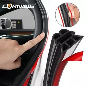 3 레이어 씰 스트립 자동차 도어 방음 Weatherstrip 액세서리 5M 고무 트렁크 후드 실란트