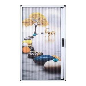 슬라이드문 자바라 칸막이 문 연꽃 레일 인테리어 주방