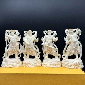 미니 사천왕상 불상 다문천왕 청동 미니청동 인테리어 가정용