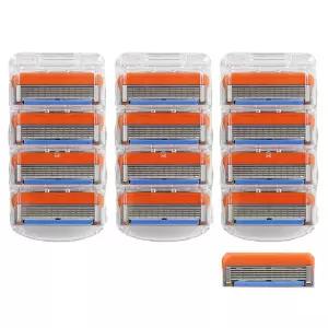 질레트 호환 면도날 5중날 퓨전파워 3팩 (12입)