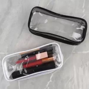 루하이 PVC 일자형 보관 케이스 여행용투명파우치