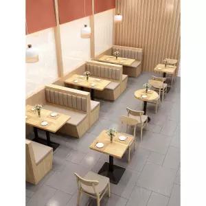 식당 벽의자 카페 업소용 의자 소파 먹색 붙박이