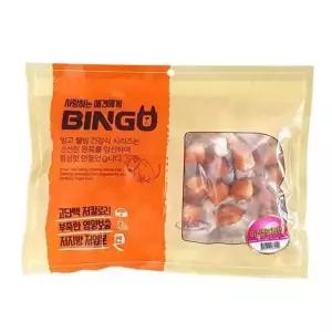 애견간식 빙고 미니닭다리껌 400g 1팩