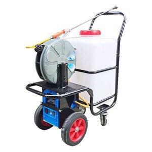 고압동력분무기 12V 60L 충전 가솔린 20미터 12v60리터 카트형