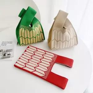 니트가방 봉지백 에코백 손목백 가방 토트백 미니