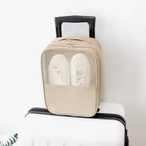 (3켤레보관) 여행 여행용 신발 신발파우치 주머니 보관 슈즈백