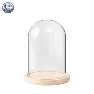 케이스 유리돔 8x12x원목 플랫 베이스 비고 교체 주문