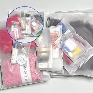 쌍문상회 반투명 방수 퍼백 일반형 4호 필수템 캐리어 짐싸기 가방 파우치 옷