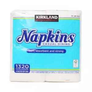 시그니춰 테이블 냅킨 4개입 330매 커클랜드 x 2 x