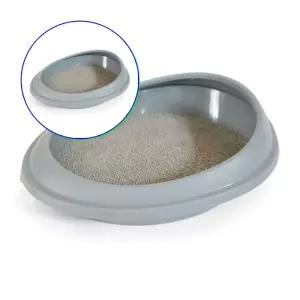 쌍문상회 평판형 아기 고양이 실내 배변 화장실 모래삽 소형