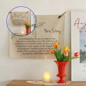 쌍문상회 커튼 빈티 레트로 인테리어 포스터 포스터