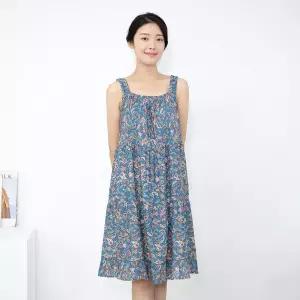 [모슬린]엄마옷 나시 페이즐리 원피스 홈웨어 614FGH041 마담중년여성빅사이즈50대60대