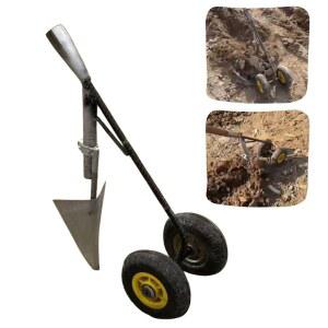 밭가는 기계 기구 밭갈이 관리기 관리 미니 쟁기 텃밭 삼각날 도구