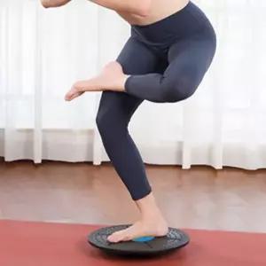 코어 운동 보드 논슬립 헬스밸런스 피트니스 밸런스 보드 균형 단련 미끄럼 홈트 집콕 재활 방지 실내 하체