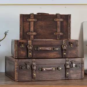 레트로 보물상자 정리함 디스플레이 보관