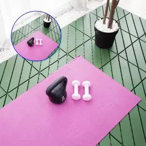 쌍문상회 바닥발판마루 조립식 데크타일 베란다타일 사선형 9개 베란다발판