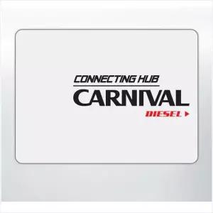 [셀러에이드]D24 카니발 4세대 주유구 데칼스티커 레터링스티커 차스티커