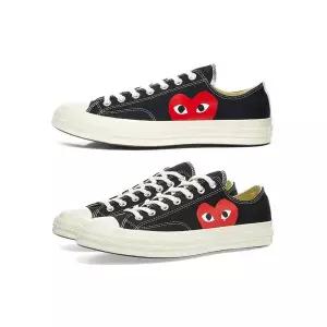 [꼼데가르송] 25SS 여성 척테일러 컨버스 로우탑 AZ-K111-001-1