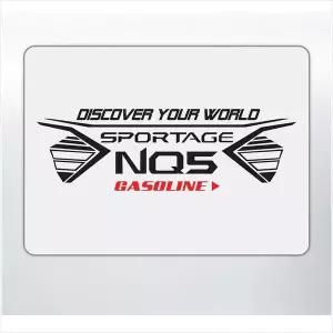 [셀러에이드]D24 스포티지호환 NQ5 주유구 슬로건 데칼스티커 104