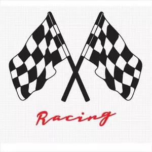 D24 레이싱03 대형 데칼스티커 TKL-24 주문제작 포인트스티커