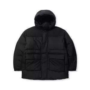코드그라피 CGP 엑스트라 마일 미드 덕 패딩-블랙
