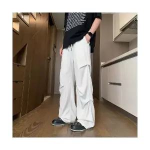 야무치 남자 데일리룩 바지 면린넨 속건 슬림 슬리퍼 빅사이즈 스트레이트 KUK1