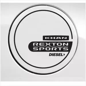 D24 렉스턴 스포츠칸호환 주유구 데칼스티커 190 깔끔한차량스티커