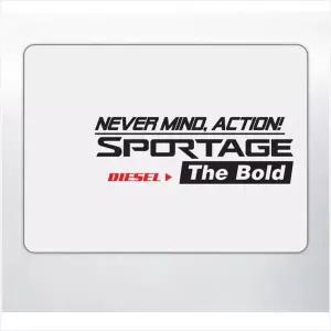 D24 스포티지호환 더볼드 주유구 데칼스티커 깔끔한차량스티커
