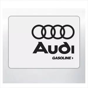 D24 아우디 주유구 데칼스티커 TKIC-09 주문제작 포인트스티커