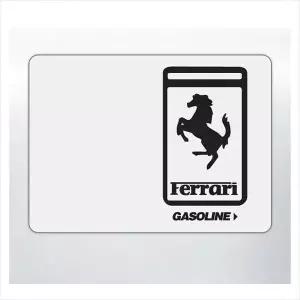 D24 페라리 주유구 데칼스티커 TKIC-28 주문제작 포인트스티커