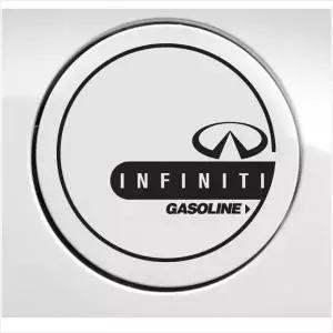 D24 인피니티호환 주유구 데칼스티커 원형 TKIC-42 주문제작