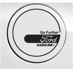 D24 포드 주유구 데칼스티커 원형 TKIC-44 주문제작 포인트스티커