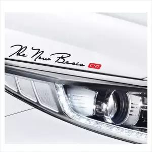 D24 아반떼호환 7세대 CN7 뉴 슬로건 로고 데칼스티커